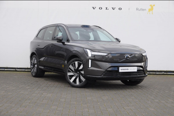 Volvo EX90 Twin Performance 517PK Automaat Ultra 7p. 111 kWh Panoramadak / Luchtvering / Head-up display / Stoelverwarming en stuurwielverwarming / Massagestoelen / Memory seats / Adaptive cruise control / 360 Camera / elektrische achterklep