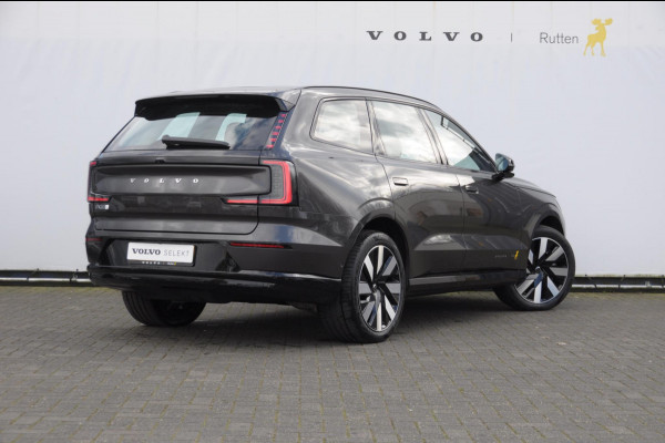 Volvo EX90 Twin Performance 517PK Automaat Ultra 7p. 111 kWh Panoramadak / Luchtvering / Head-up display / Stoelverwarming en stuurwielverwarming / Massagestoelen / Memory seats / Adaptive cruise control / 360 Camera / elektrische achterklep