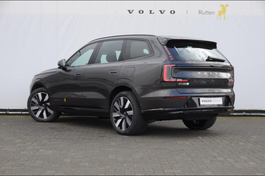 Volvo EX90 Twin Performance 517PK Automaat Ultra 7p. 111 kWh Panoramadak / Luchtvering / Head-up display / Stoelverwarming en stuurwielverwarming / Massagestoelen / Memory seats / Adaptive cruise control / 360 Camera / elektrische achterklep