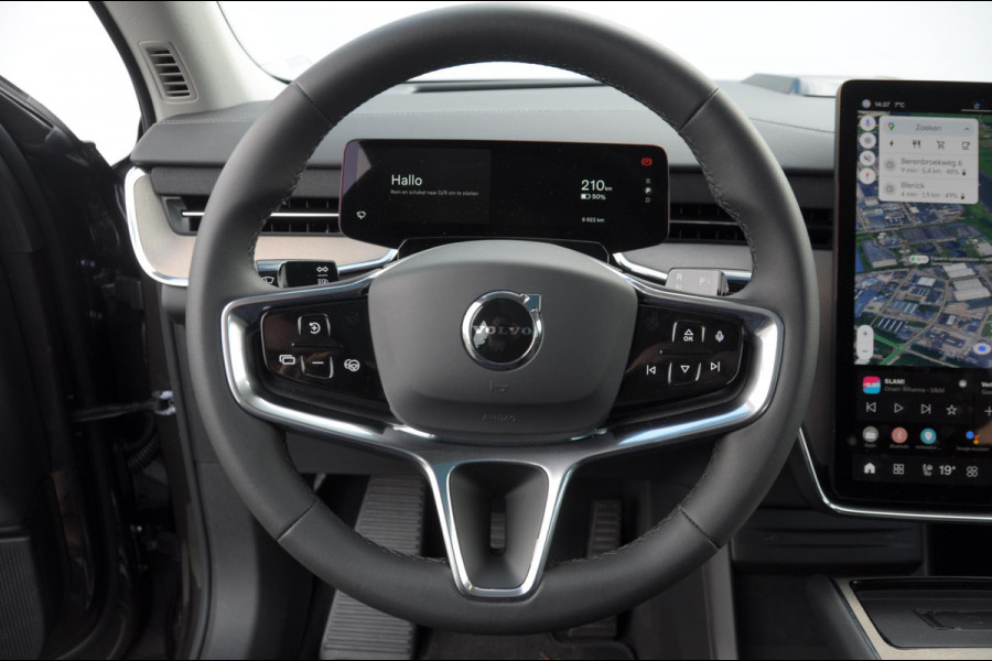 Volvo EX90 Twin Performance 517PK Automaat Ultra 7p. 111 kWh Panoramadak / Luchtvering / Head-up display / Stoelverwarming en stuurwielverwarming / Massagestoelen / Memory seats / Adaptive cruise control / 360 Camera / elektrische achterklep