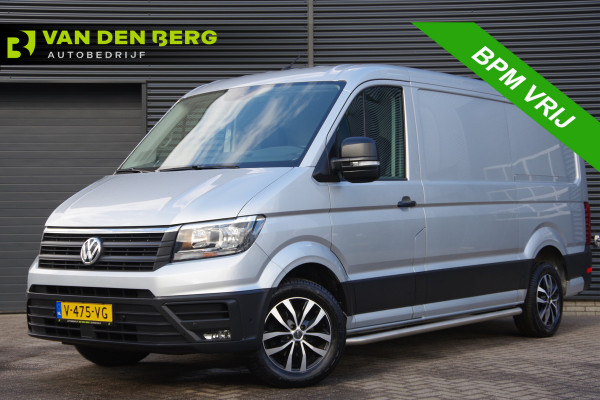 Volkswagen Crafter 35 2.0 TDI L3H2 (L2H1) 140PK AUT. CAMERA, NAVI, TREKHAAK, CRUISE, AIRCO, PARKEERSENSOREN, NL AUTO, NAP