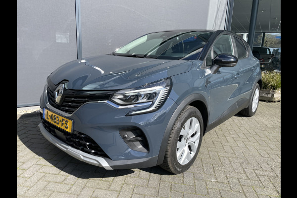 Renault Captur 1.0 TCe 100 Bi-Fuel Business Zen uitgerust met comfort en parking pakket met o.a. Climate control - Cruise control - Parkeersens. V+A - Navi full map - A-uitrijcamera - LED verlicht. - Trekhaak - Regensensor - rijstrook sensor - hill hold