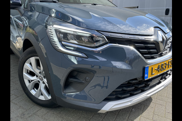 Renault Captur 1.0 TCe 100 Bi-Fuel Business Zen uitgerust met comfort en parking pakket met o.a. Climate control - Cruise control - Parkeersens. V+A - Navi full map - A-uitrijcamera - LED verlicht. - Trekhaak - Regensensor - rijstrook sensor - hill hold