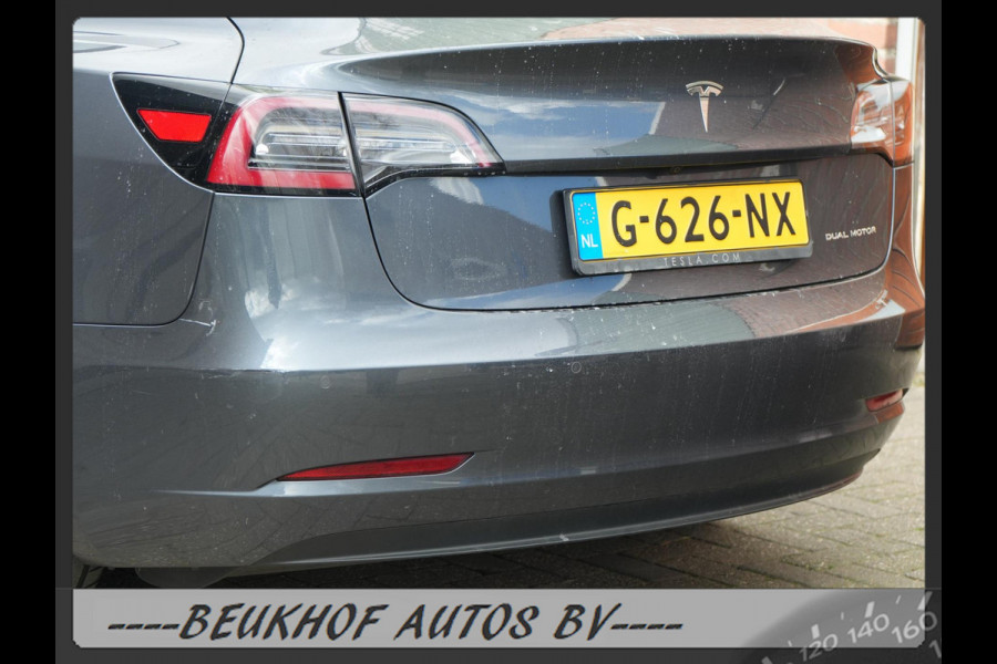 Tesla Model 3 Long Range AWD 75 kWh Autopilot 3 Leer Nav Cam