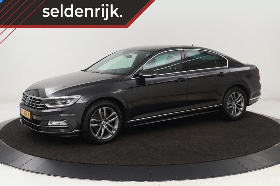 Volkswagen Passat 1.4 TSI R Line | 1e eigenaar | Stoelverwarming | Carplay | LED Plus | Trekhaak | Leder/Alcantara | Adaptive cruise | Active Info Display | Navigatie