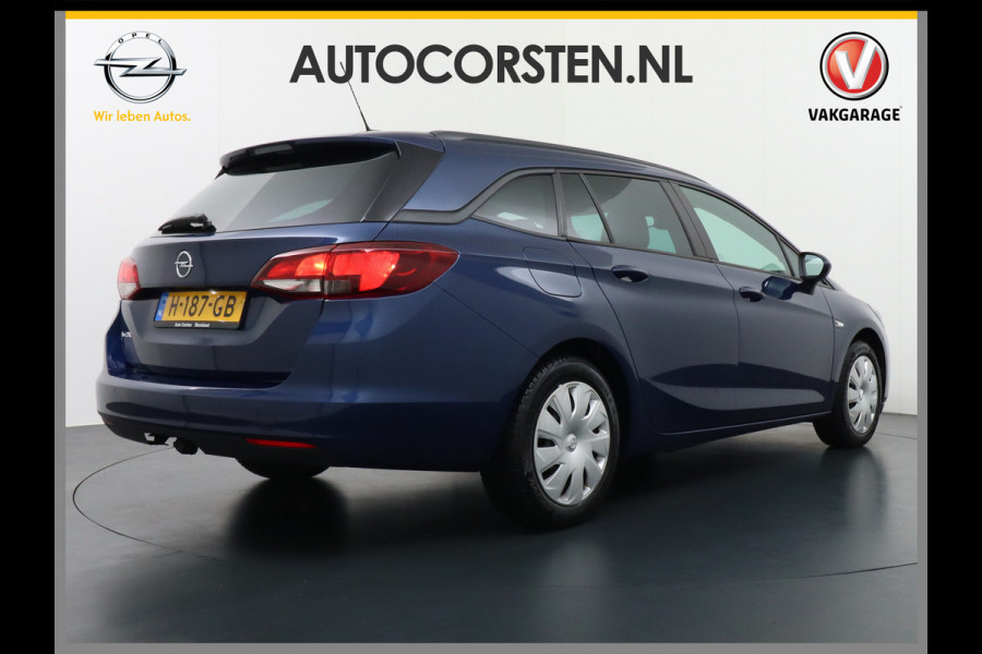 Opel Astra Sports Tourer T 111PK Edition Afnb.Trekhaak AGR-Stoelen Apple Carplay Android Auto Navi Camera Cruise Control Ecc Pdc Led DAB+ Regen-Lichtsensor Bluetooth Executive Pakket 1e Eigenaar Zeer Compleet