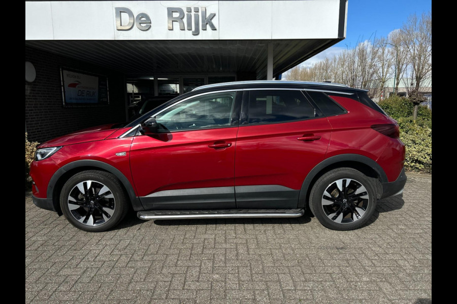 Opel Grandland X 1.2 Turbo Ultimate | Navi, 360 Camera, Stoel+Stuurverw., El. A.klep, Carplay/Android, 18'' LMV |