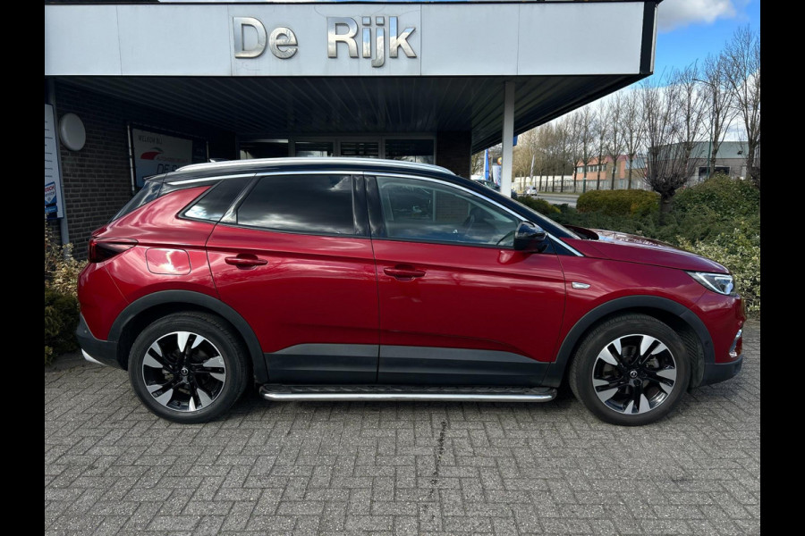 Opel Grandland X 1.2 Turbo Ultimate | Navi, 360 Camera, Stoel+Stuurverw., El. A.klep, Carplay/Android, 18'' LMV |