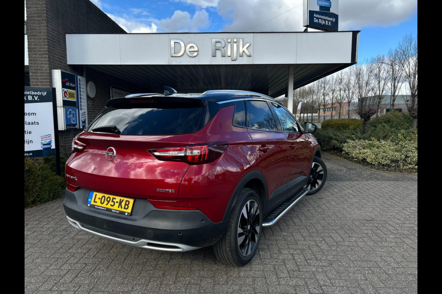 Opel Grandland X 1.2 Turbo Ultimate | Navi, 360 Camera, Stoel+Stuurverw., El. A.klep, Carplay/Android, 18'' LMV |