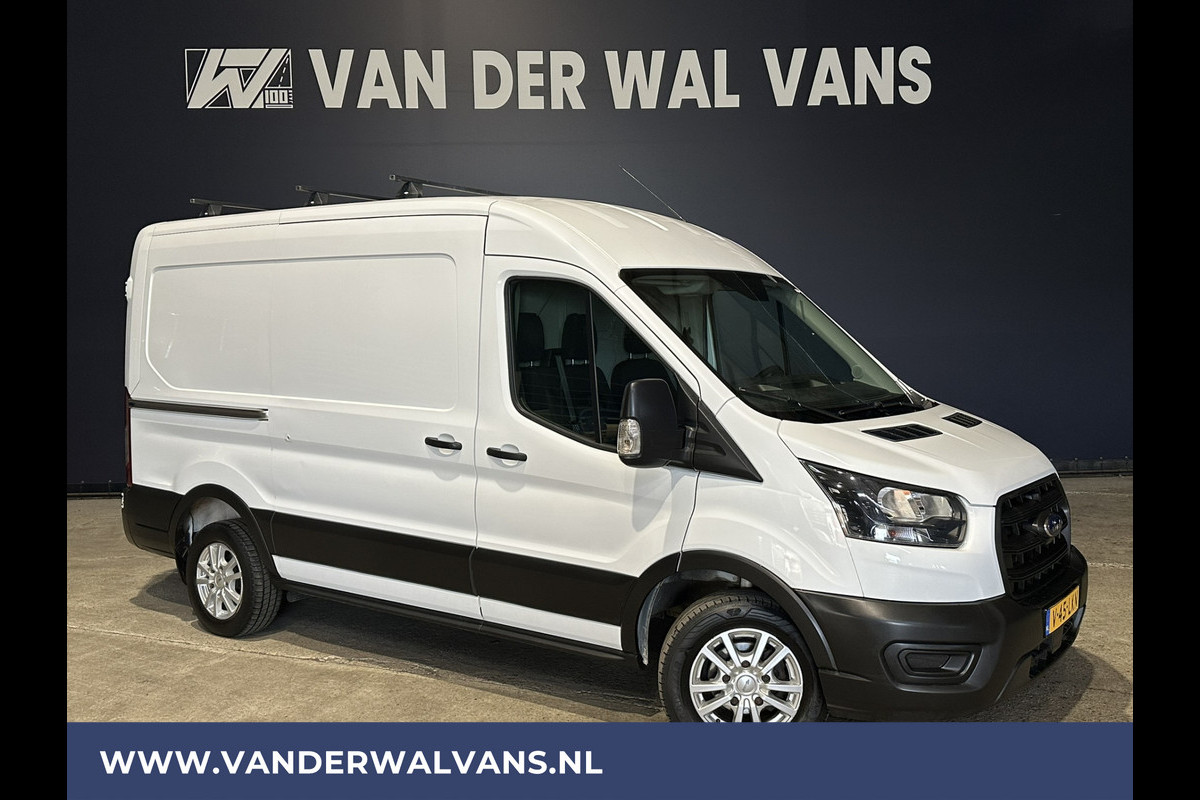 Ford Transit 2.0 TDCI L2H2 Euro6 Airco | Trekhaak | LM velgen | Verwarmde voorruit Dakdragers, Bijrijdersbank