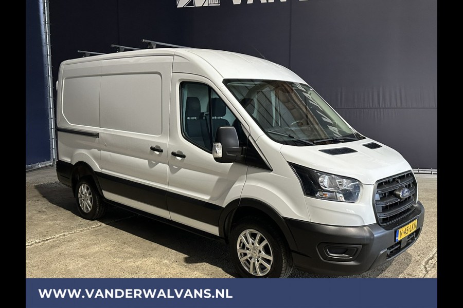 Ford Transit 2.0 TDCI L2H2 Euro6 Airco | Trekhaak | LM velgen | Verwarmde voorruit Dakdragers, Bijrijdersbank