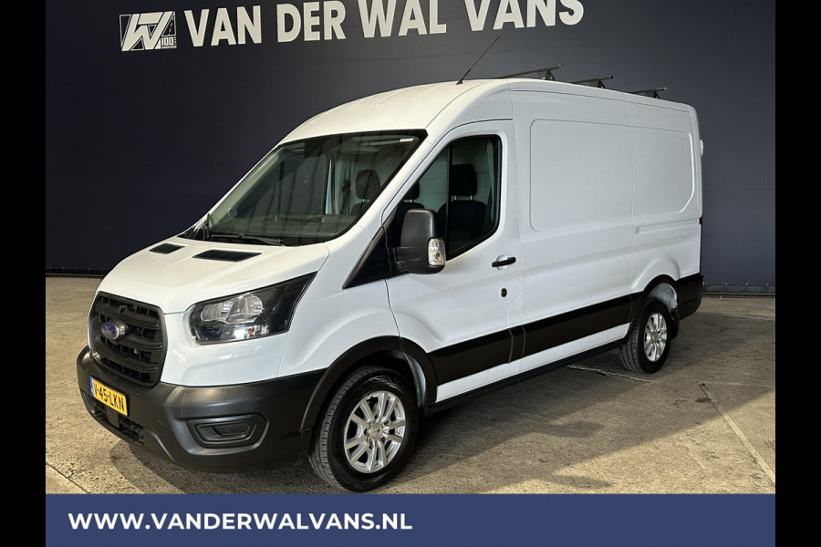 Ford Transit 2.0 TDCI L2H2 Euro6 Airco | Trekhaak | LM velgen | Verwarmde voorruit Dakdragers, Bijrijdersbank