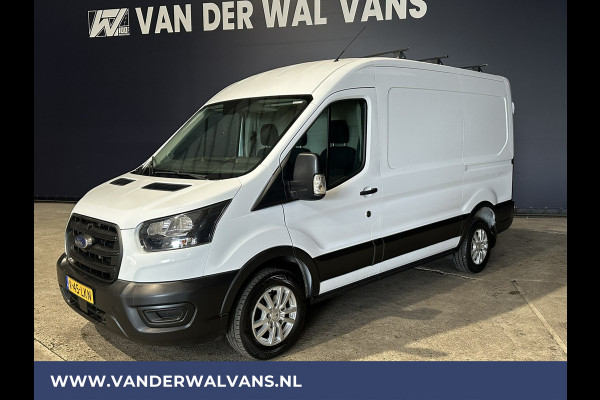 Ford Transit 2.0 TDCI L2H2 Euro6 Airco | Trekhaak | LM velgen | Verwarmde voorruit Dakdragers, Bijrijdersbank