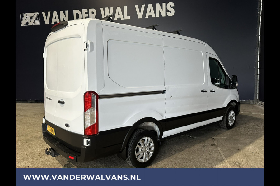 Ford Transit 2.0 TDCI L2H2 Euro6 Airco | Trekhaak | LM velgen | Verwarmde voorruit Dakdragers, Bijrijdersbank