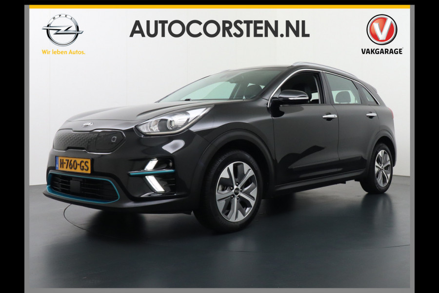 Kia e-Niro DynamicLine 64kWh AUT 204pk Navi Auto-Pilot Adaptive-Cruise+stop&go Apple Carplay Android Auto Pdc Led Ecc Keyless 1/2 Leder AEB Braking Lmv 17" Lane Assist Dwarsverkeerwaarsching 100% Dealeronderhouden Origineel Nederlandse auto