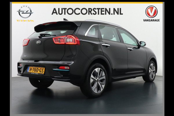 Kia e-Niro DynamicLine 64kWh AUT 204pk Navi Auto-Pilot Adaptive-Cruise+stop&go Apple Carplay Android Auto Pdc Led Ecc Keyless 1/2 Leder AEB Braking Lmv 17" Lane Assist Dwarsverkeerwaarsching 100% Dealeronderhouden Origineel Nederlandse auto