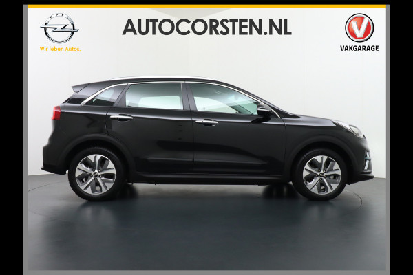 Kia e-Niro DynamicLine 64kWh AUT 204pk Navi Auto-Pilot Adaptive-Cruise+stop&go Apple Carplay Android Auto Pdc Led Ecc Keyless 1/2 Leder AEB Braking Lmv 17" Lane Assist Dwarsverkeerwaarsching 100% Dealeronderhouden Origineel Nederlandse auto