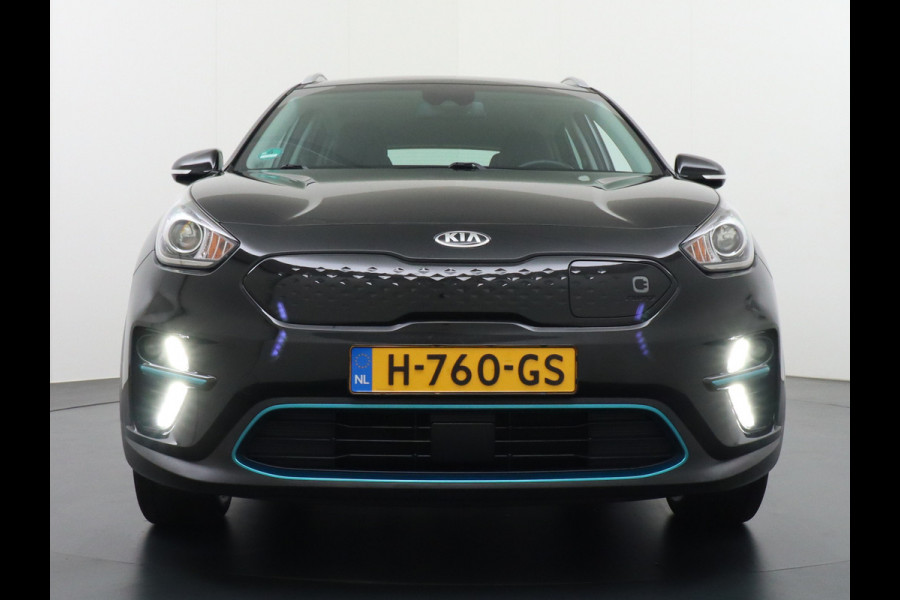 Kia e-Niro DynamicLine 64kWh AUT 204pk Navi Auto-Pilot Adaptive-Cruise+stop&go Apple Carplay Android Auto Pdc Led Ecc Keyless 1/2 Leder AEB Braking Lmv 17" Lane Assist Dwarsverkeerwaarsching 100% Dealeronderhouden Origineel Nederlandse auto