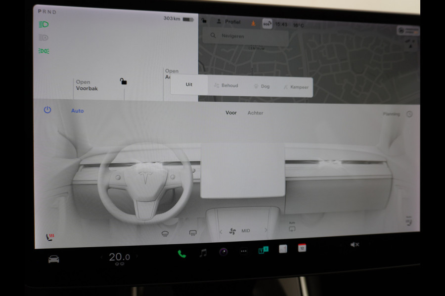 Tesla Model 3 Long Range 75kWh 463PK 19" FSD-Full Self Driving Computer-3 Premium Audio 4wd AutoPilot Panoramadak Camera's Leer Adaptive-Cruis Stoel en achterbank verwarming Electr.Stoelen+Memory+Easy-Entry WiFi Orig. NLse auto Grootste accu Tot 16,5kwh thuis laden. Accu-Garantie tot 18-12-2027 max 192.000km