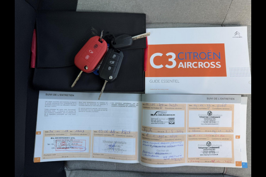 Citroën C3 Aircross 1.2 PureTech S&S Shine 2e Eigenaar,Navi,Clima,Cruise,Pdc,110pk,Lmv,Dealer Onderhouden,Apk tot 01-2026