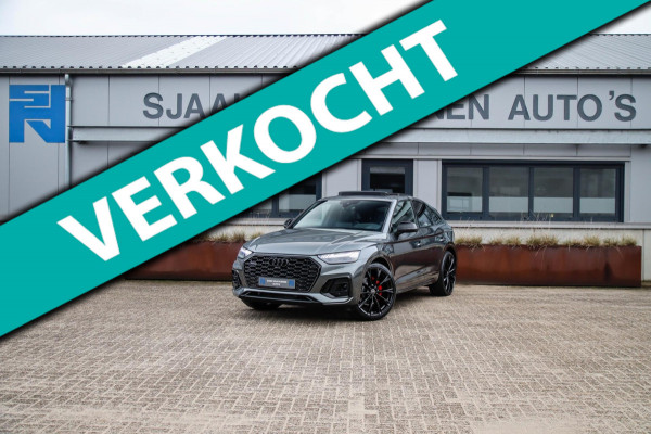 Audi Q5 Sportback 55TFSI e Quattro Competition S Edition S-Line 367pk Automaat Panoramadak|Virtual Cockpit|Luchtvering|Kuipstoelen