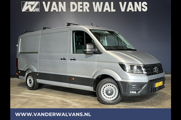 Volkswagen Crafter 2.0 TDI 141pk L3H2 L2H1 Euro6 Airco | 3000kg Trekhaak | Camera | Navigatie | Apple Carplay Android Auto, Cruisecontrol, Parkeersensoren, Dakdragers, Bijrijdersbank