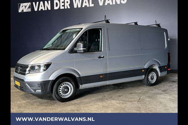 Volkswagen Crafter 2.0 TDI 141pk L3H2 L2H1 Euro6 Airco | 3000kg Trekhaak | Camera | Navigatie | Apple Carplay Android Auto, Cruisecontrol, Parkeersensoren, Dakdragers, Bijrijdersbank