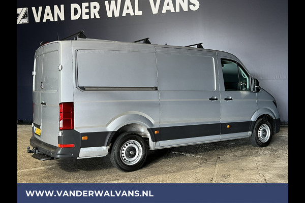 Volkswagen Crafter 2.0 TDI 141pk L3H2 L2H1 Euro6 Airco | 3000kg Trekhaak | Camera | Navigatie | Apple Carplay Android Auto, Cruisecontrol, Parkeersensoren, Dakdragers, Bijrijdersbank