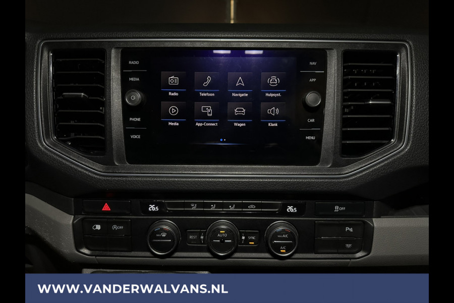 Volkswagen Crafter 2.0 TDI 141pk L3H2 L2H1 Euro6 Airco | 3000kg Trekhaak | Camera | Navigatie | Apple Carplay Android Auto, Cruisecontrol, Parkeersensoren, Dakdragers, Bijrijdersbank