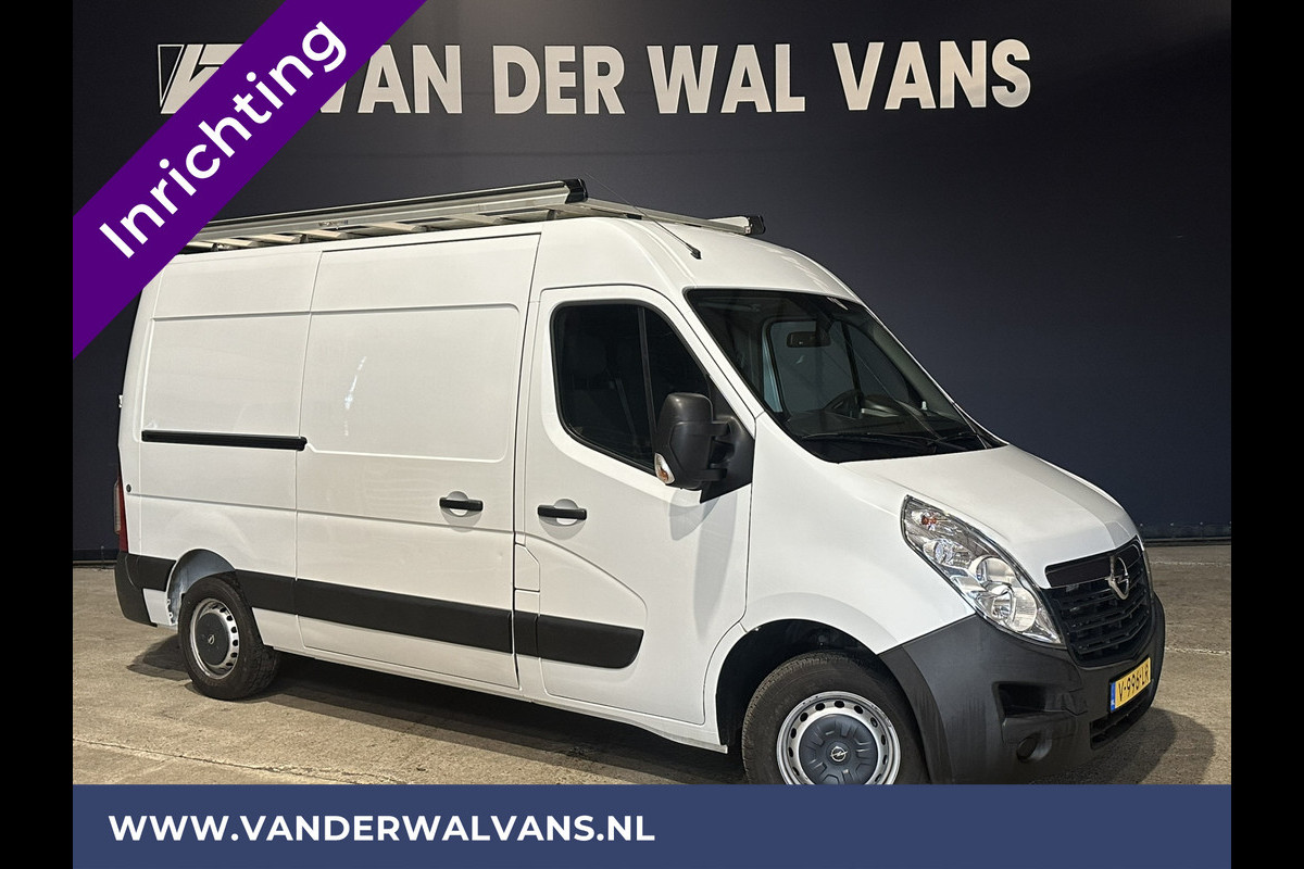 Opel Movano 2.3 CDTI L2H2 Inrichting Euro6 Airco | Imperiaal | 2500kg Trekhaak | Camera | Parkeersensoren Cruisecontrol, Bijrijdersbank