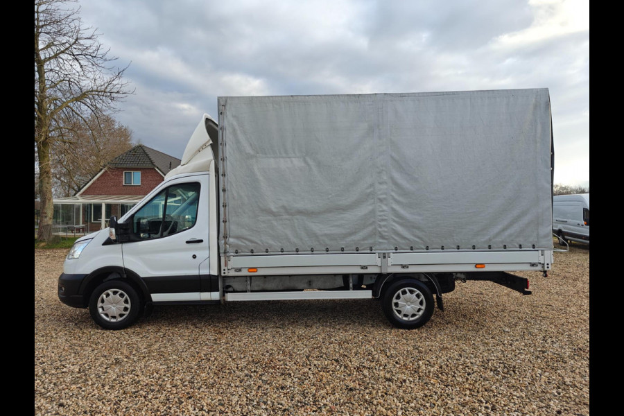 Ford Transit 350 2.0 TDCI L4H1, Pick up met huif , Lengte bak 4.23 m , 1e Eig. Apk Jan. 2026