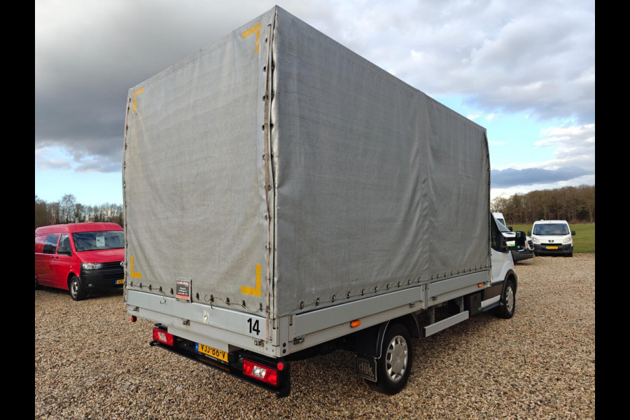 Ford Transit 350 2.0 TDCI L4H1, Pick up met huif , Lengte bak 4.23 m , 1e Eig. Apk Jan. 2026
