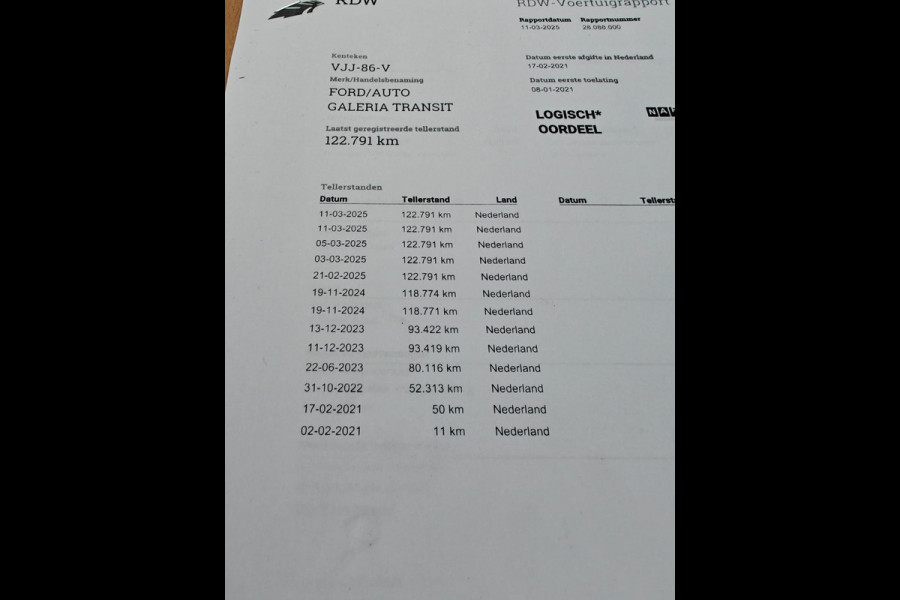 Ford Transit 350 2.0 TDCI L4H1, Pick up met huif , Lengte bak 4.23 m , 1e Eig. Apk Jan. 2026