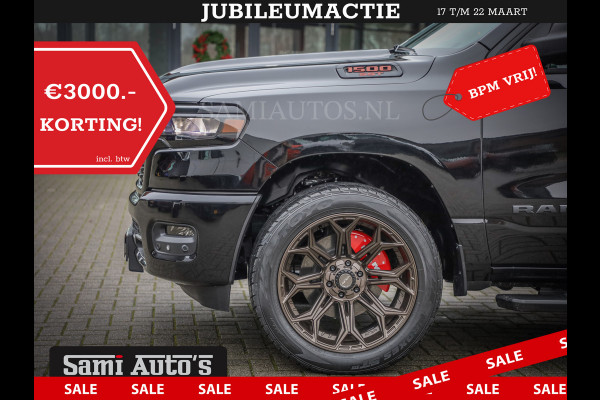 Dodge Ram GEEN MEERPRIJS | 2025 | 6 PERSOONS | HURRICANE 420PK 636 Nm | PRIJS MET LPG EN GARANTIE | DUBBELE CABINE | PICK UP | 5 PERSOONS | DC | GRIJSKENTEKEN | VOORAAD 2217- 2911 | TOP DEAL ! PRIJS ZO ALS OP DE FOTO !!!