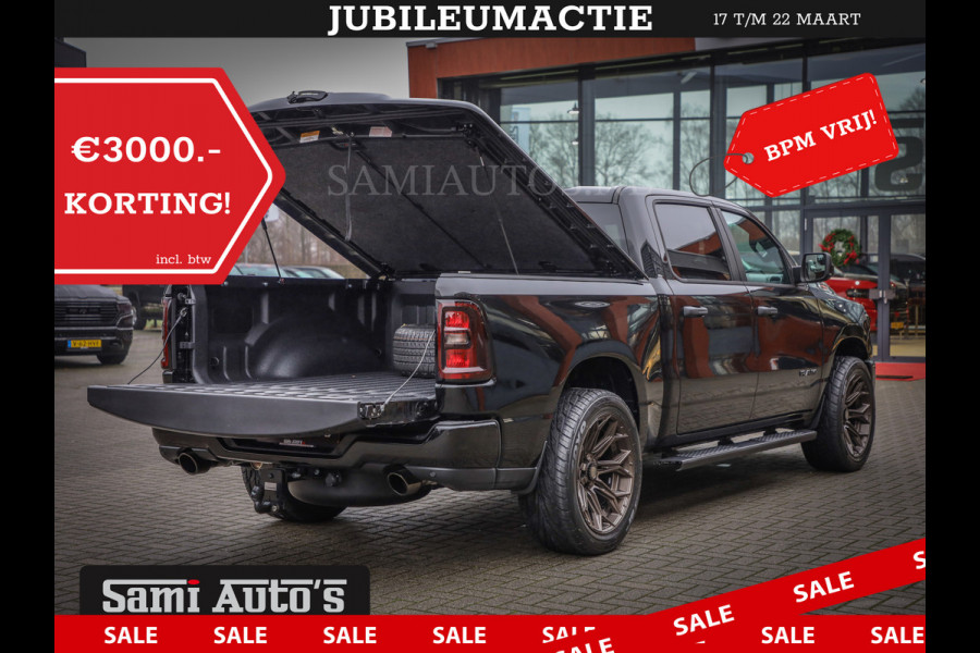 Dodge Ram GEEN MEERPRIJS | 2025 | 6 PERSOONS | HURRICANE 420PK 636 Nm | PRIJS MET LPG EN GARANTIE | DUBBELE CABINE | PICK UP | 5 PERSOONS | DC | GRIJSKENTEKEN | VOORAAD 2217- 2911 | TOP DEAL ! PRIJS ZO ALS OP DE FOTO !!!