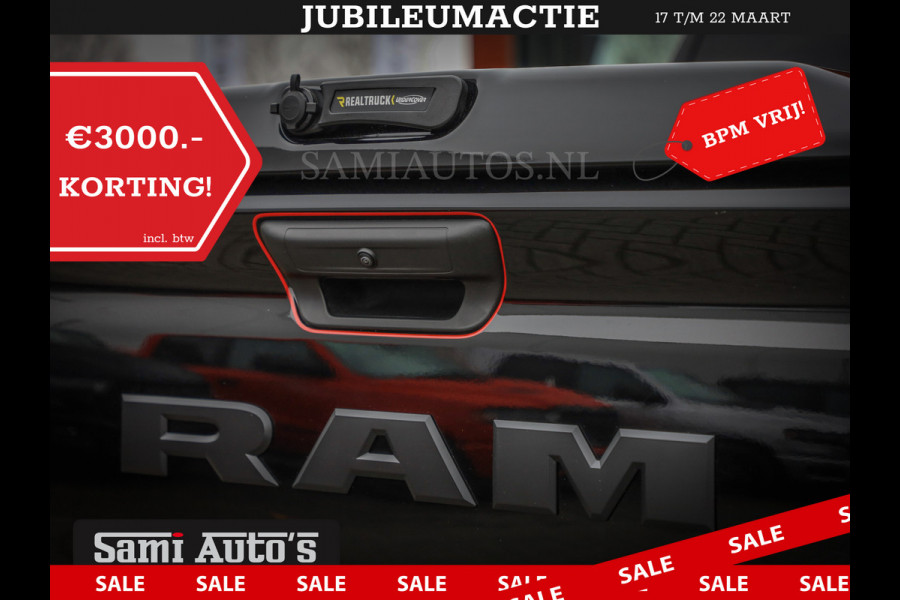 Dodge Ram GEEN MEERPRIJS | 2025 | 6 PERSOONS | HURRICANE 420PK 636 Nm | PRIJS MET LPG EN GARANTIE | DUBBELE CABINE | PICK UP | 5 PERSOONS | DC | GRIJSKENTEKEN | VOORAAD 2217- 2911 | TOP DEAL ! PRIJS ZO ALS OP DE FOTO !!!