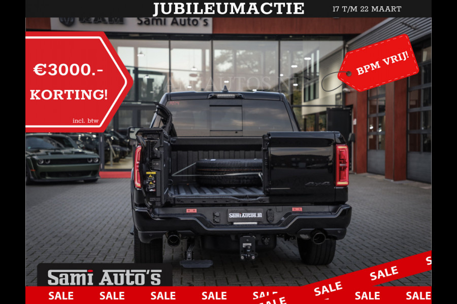 Dodge Ram 1500 LIMITED DE MEEST LUXUEUZE PICK UP HIGH OUTPUT H.O 540PK 706 Nm 2025 | XB9 | MASSAGE | BOM VOL | CREW CAB | DUBBELE CABINE | GRIJSKENTEKEN | VOORRAAD NR 2300 - 7689