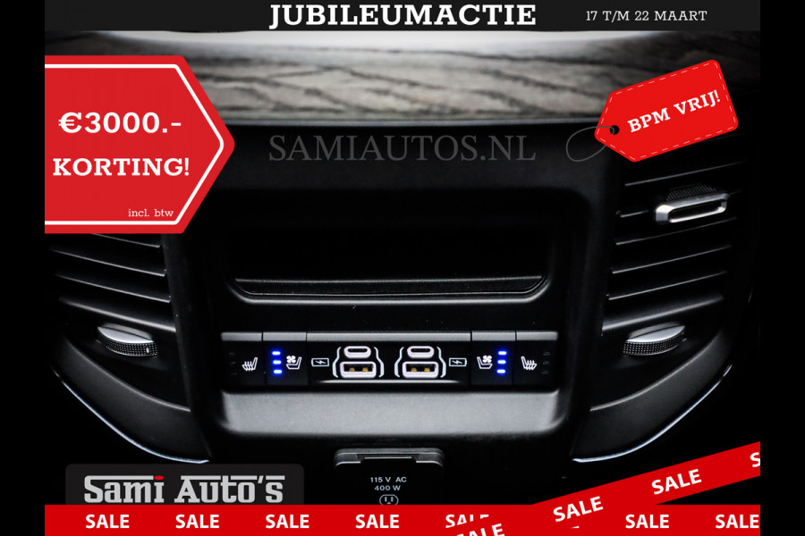 Dodge Ram 1500 LIMITED DE MEEST LUXUEUZE PICK UP HIGH OUTPUT H.O 540PK 706 Nm 2025 | XB9 | MASSAGE | BOM VOL | CREW CAB | DUBBELE CABINE | GRIJSKENTEKEN | VOORRAAD NR 2300 - 7689