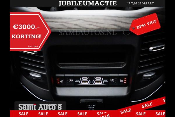 Dodge Ram 1500 LIMITED DE MEEST LUXUEUZE PICK UP HIGH OUTPUT H.O 540PK 706 Nm 2025 | XB9 | MASSAGE | BOM VOL | CREW CAB | DUBBELE CABINE | GRIJSKENTEKEN | VOORRAAD NR 2300 - 7689