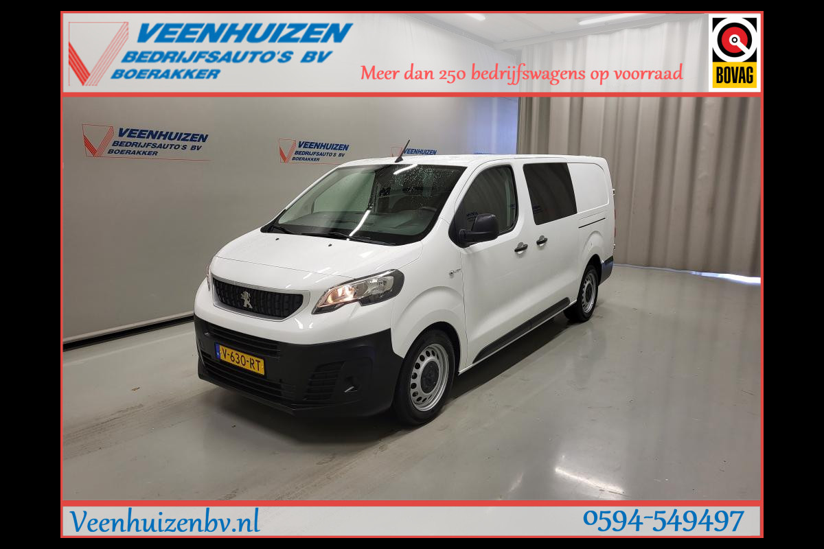 Peugeot Expert 2.0BlueHDI 123pk L3/H1 Dubbele Cabine Euro 6!