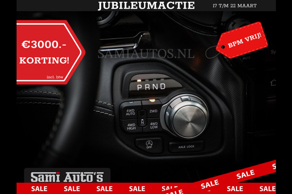 Dodge Ram 1500 LIMITED NIGHT 540PK 706 Nm 2025 | HIGH OUTPUT | XB9 | MASSAGE | BOM VOL | CREW CAB | DUBBELE CABINE | GRIJSKENTEKEN | DE MEEST LUXUEUZE en BEGEERDE Pick-up | VOORRAAD NR 2301 - 7424