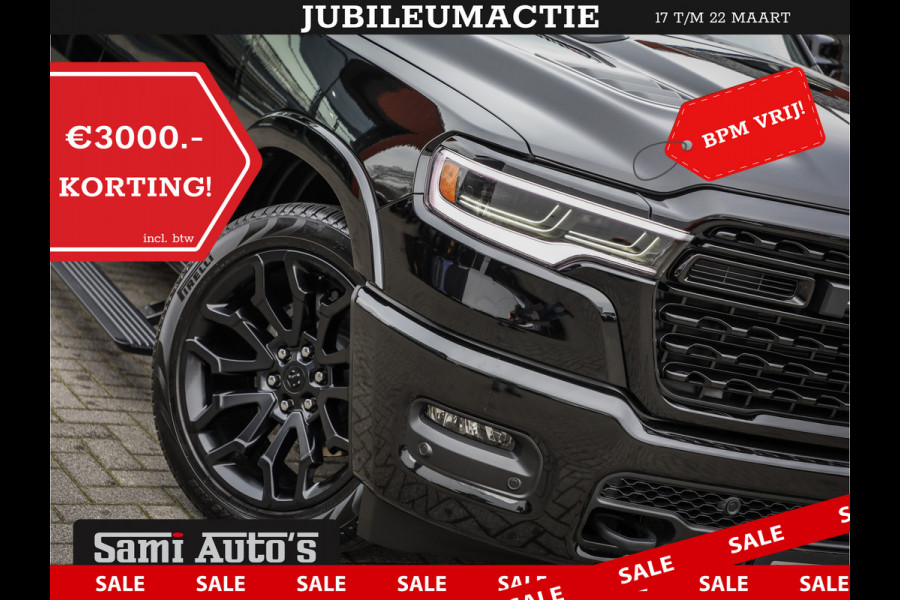 Dodge Ram 1500 LIMITED HIGH OUTPUT | 706 NM 540PK | RAM VOL | DEMO | DEZE RAM BESCHIKT OVER ALLE BESCHIKBARE OPTIES | DUBBELE CAINE | 5 PERSOONS | DC |