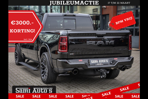 Dodge Ram 1500 LIMITED HIGH OUTPUT | 706 NM 540PK | RAM VOL | DEMO | DEZE RAM BESCHIKT OVER ALLE BESCHIKBARE OPTIES | DUBBELE CAINE | 5 PERSOONS | DC |