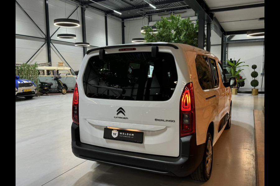 Citroën Berlingo XL 1.2 PureTech Shine 7p. Garantie Dealerondh 360Camera Headup Navi Carplay Clima Cruise Rijklaar