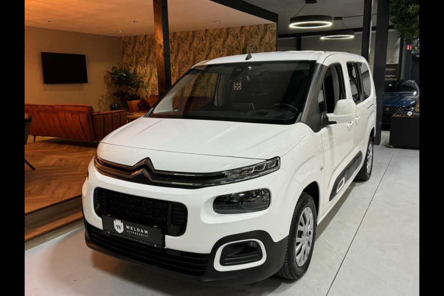 Citroën Berlingo XL 1.2 PureTech Shine 7p. Garantie Dealerondh 360Camera Headup Navi Carplay Clima Cruise Rijklaar