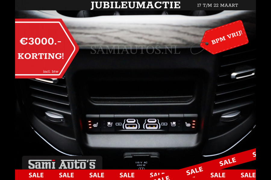 Dodge Ram 1500 LIMITED NIGHT DE MEEST LUXUEUZE PICK UP HIGH OUTPUT H.O 540PK 706 Nm 2025 | XB9 | MASSAGE | BOM VOL | CREW CAB | DUBBELE CABINE | GRIJSKENTEKEN | VOORRAAD NR 2318 - 5415