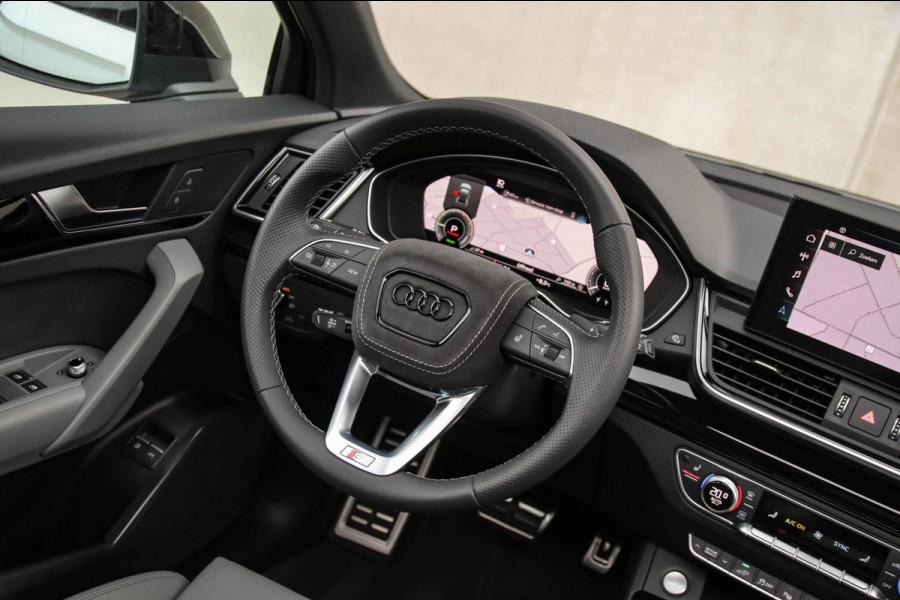 Audi Q5 50TFSIe Quattro Competition S Edition S-Line 299pk Automaat Panoramadak|Virtual Cockpit|Supersport kuipstoelen|OLED Matrix