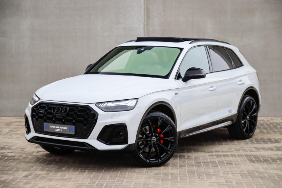 Audi Q5 50TFSIe Quattro Competition S Edition S-Line 299pk Automaat Panoramadak|Virtual Cockpit|Supersport kuipstoelen|OLED Matrix