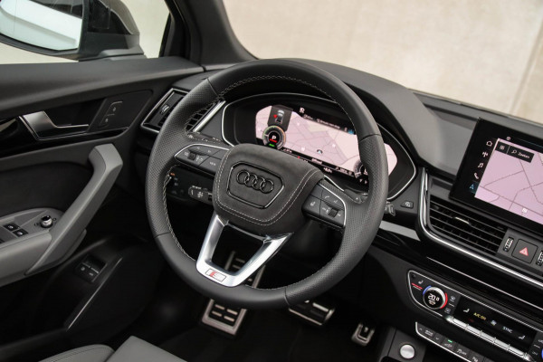 Audi Q5 50TFSIe Quattro Competition S Edition S-Line 299pk Automaat Panoramadak|Virtual Cockpit|Supersport kuipstoelen|OLED Matrix