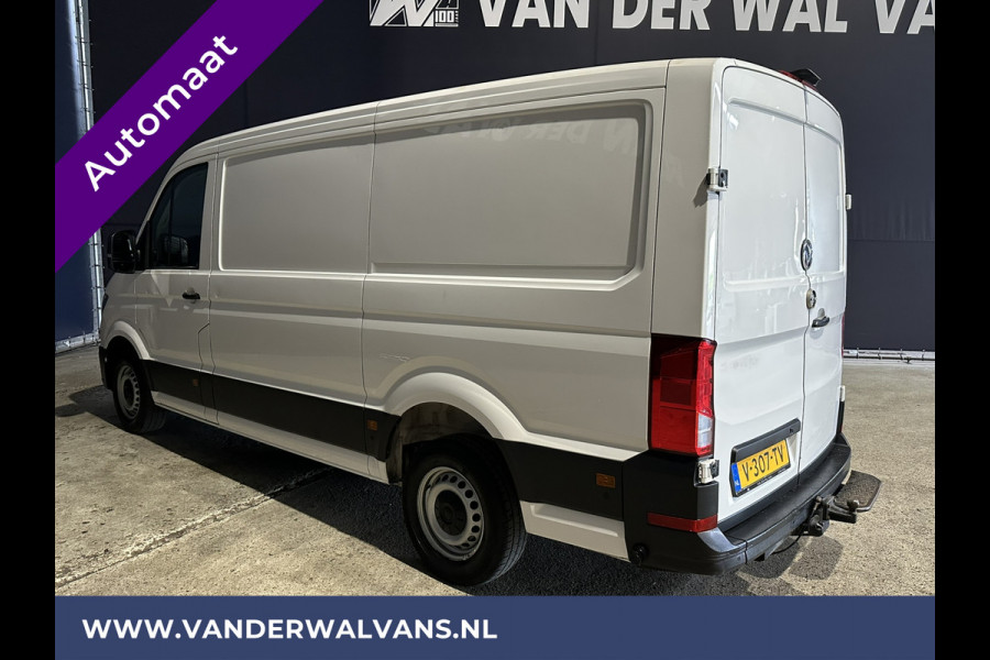 Volkswagen Crafter 35 2.0 TDI 141pk Automaat L3H2 L2H1 Euro6 Airco | Camera | Navigatie | 3000kg trekhaak | Apple Carplay Android Auto, Cruiseconrol, Parkeersensoren, Chauffeursstoel